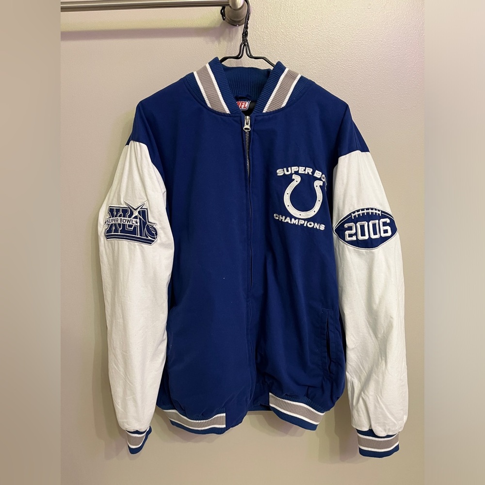 Indianapolis Colts 2006 Super Bowl XLI Champions Jacket (XL)